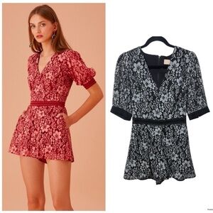 NWT Keepsake Holder Lace Playsuit Size 4
